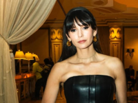 Нина Добрев сняла на видео, как сама себе подстригла челку