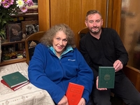 Сергей Жадан обнародовал фрагмент интервью с 95-летней Линой Костенко