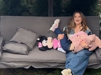 Могилевська запостила відео зі святкування 5-річчя молодшої доньки