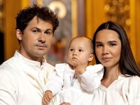 Татаринцева и Кот крестили годовалую дочь — фото