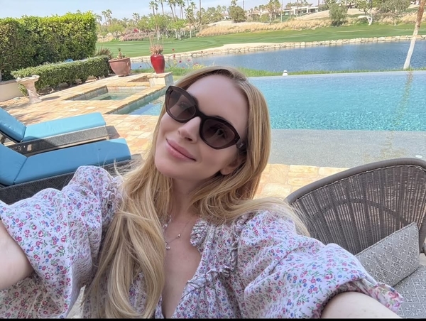 Линдси Лохан показала, как отпраздновала 2-летие сына