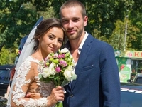 Гвоздьова, яка нещодавно подавала на розлучення, відсвяткувала з чоловіком річницю шлюбу