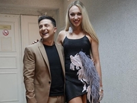 Полякова запостила архивное видео, где целует Зеленского