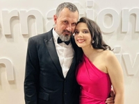 Жена Сенцова показала новые фото сына по случаю его 3-летия