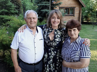 Кравец вернулась в Кривой Рог и показала видео с 86-летним отцом