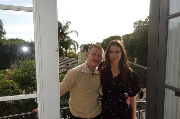 Приемный сын Шэрон Стоун женится на украинке