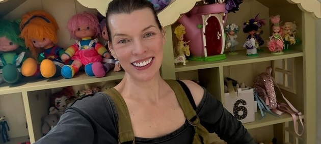 Мілла Йовович показала, який зараз вигляд має її молодша дочка