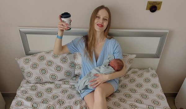 Сагайдачна зізналася, що лише на п'ятому місяці дізналася про третю вагітність