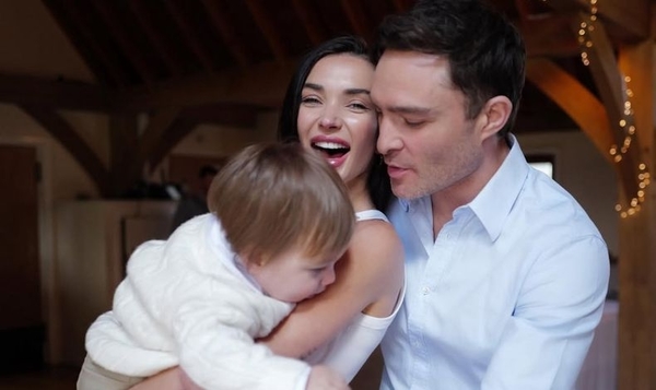 Звезда «Сплетницы» Эд Вествик отпраздновал первый день рождения сына