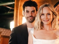 Звезда «Дневников вампира» Кэндис Кинг вышла замуж на последнем месяце беременности