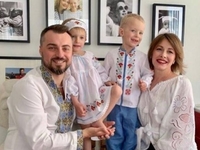 Елена Кравец показала встречу мужа-военного с младшими детьми