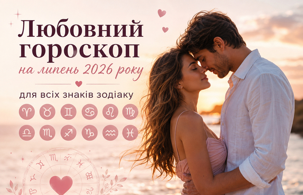Любовный гороскоп на июль 2026 года для всех знаков зодиака