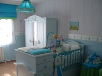 Цвет детской комнаты