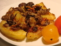 Тушеная картошка с грибами
