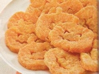 Тыквенные пластинки в сухарях