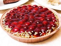 Пирог с черешнями