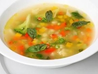 Овощной пряный минестроне