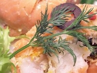 Терин из красной и белой рыбы