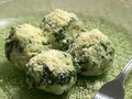 Картофель, запеченный под шпинатом