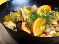 Паэлья с морепродуктами