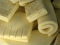 Размораживаем слоеное тесто