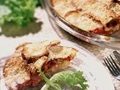Итальянский пирог с курицей и кабачком