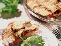 Итальянский пирог с курицей и кабачком