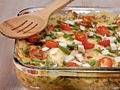 Закусочный пирог из огородной зелени