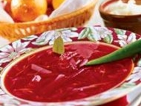 Борщ постный