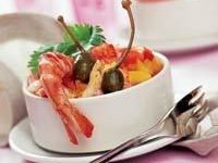 Креветочный салат по-креольски