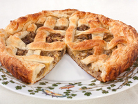 Грибной пирог