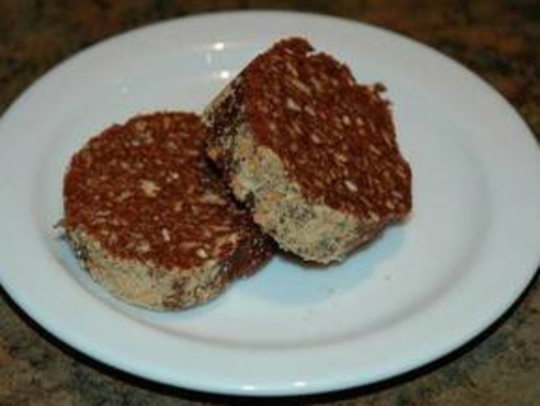 Шоколадная колбаска