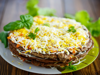 Печеночный торт