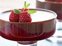 Шоколадное желе