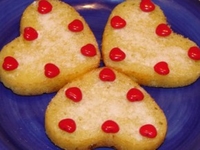 Лимонные сердечки