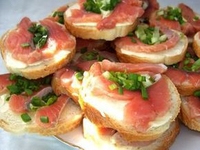 Бутерброды "Рыбное ассорти"