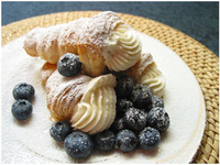 Трубочки со сливками