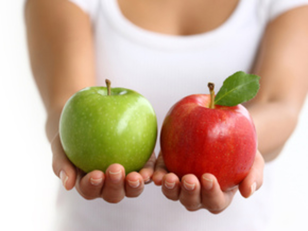 Как яблоку обрести талию?