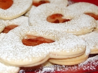 Сердечки с желейной начинкой