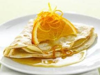 Блинчики с апельсиновой цедрой