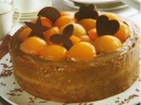 Торт с фруктами