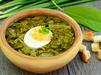 Зеленый борщ