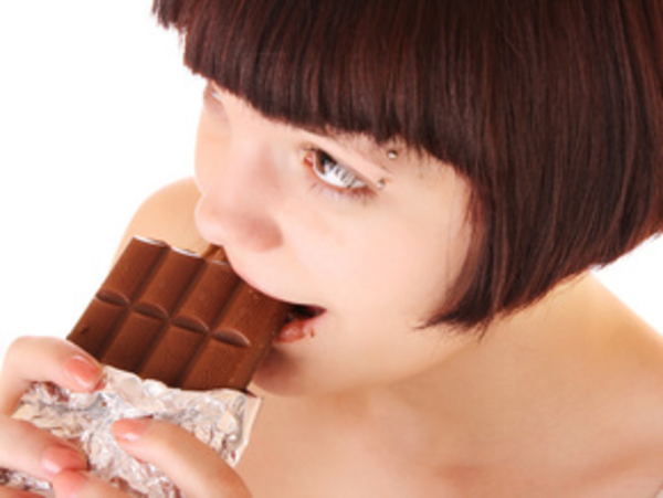 Запах шоколада полезен