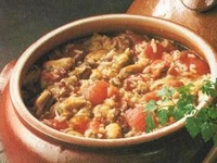 Суп из моллюсков и риса