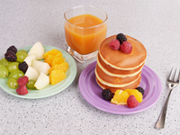 Апельсиновые оладьи