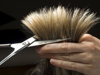 Стрижка горячими ножницами