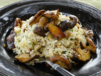 Рис с грибами