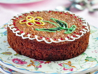 Банановый кекс с овсяными хлопьями