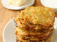 Овощные оладьи