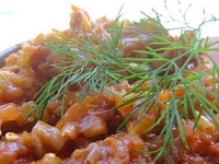 Закуска из баклажанов